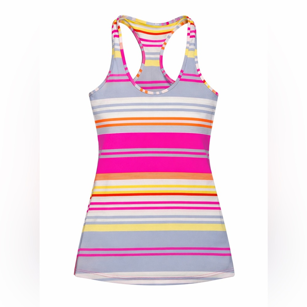 Lululemon Cool Racerback Tank Top - Groovy Stripe Multiple